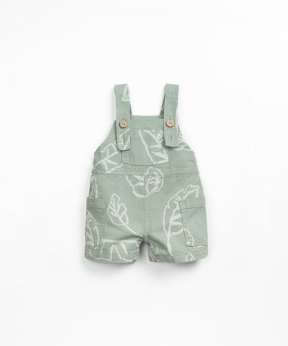 Tuta in twill stampato