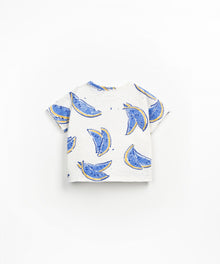 T-shirt in jersey stampato