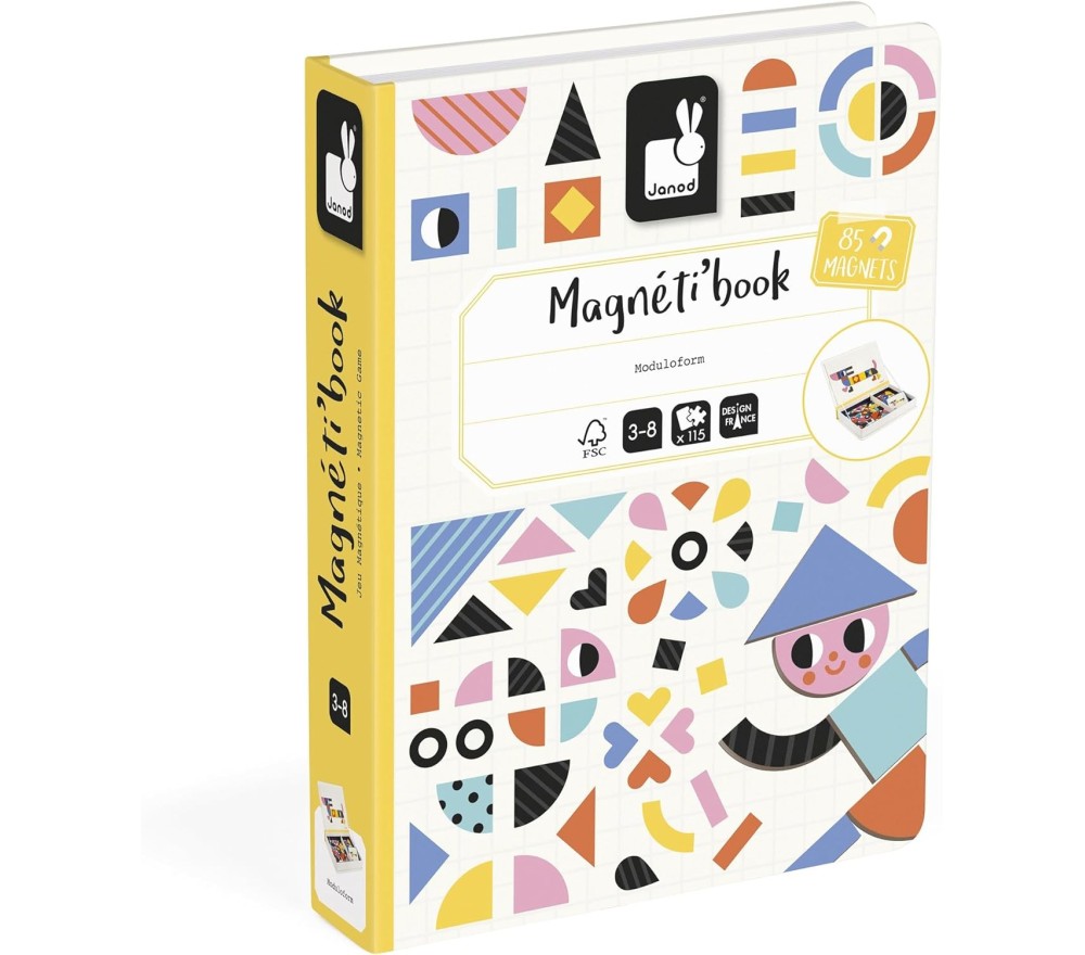 Magneti'Book Libro magnetico - Con sticker magnetici