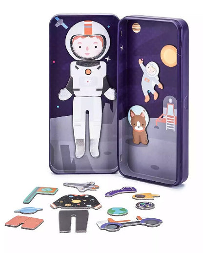 Puzzle Magnetico Educativo Portatile - Lavagna Cancellabile, Magneti e Pennarello