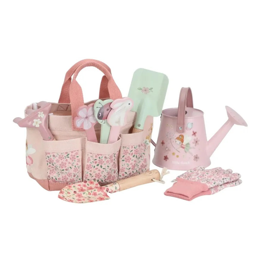 Kit Giardinaggio per Bambini con Borsa Organizer (10 Pezzi)