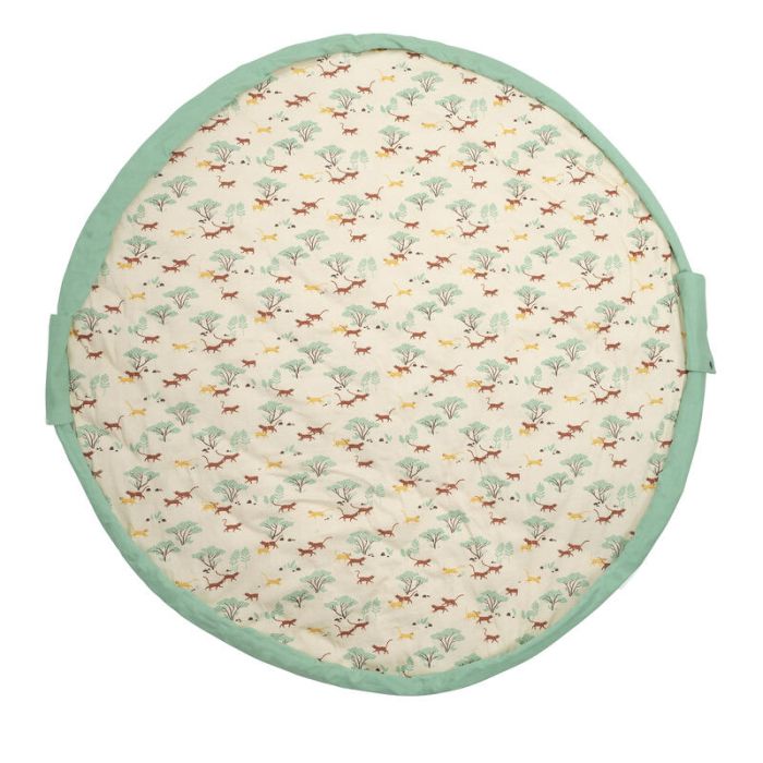 Sacco Portagiochi e Tappeto 2 in 1 - Cotone