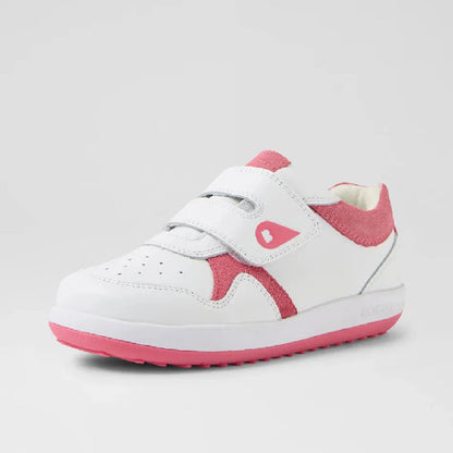 Scarpine I-Walk Baseline White Pink Cyclemen
