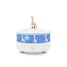 Luce notturna - Proiettore di stelle 14 cm - Musicale - Rilevatore di pianto - Ricaricabile tramite USB