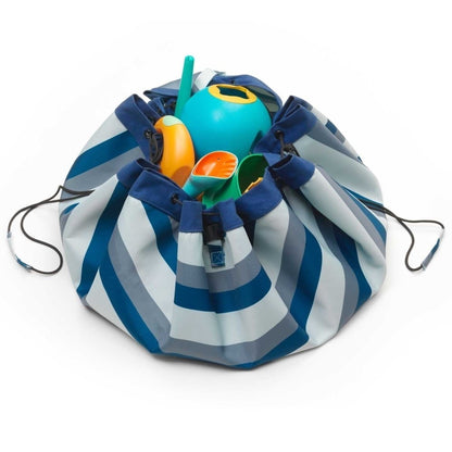Sacco portagiochi e tappeto gioco da esterno 2 in 1