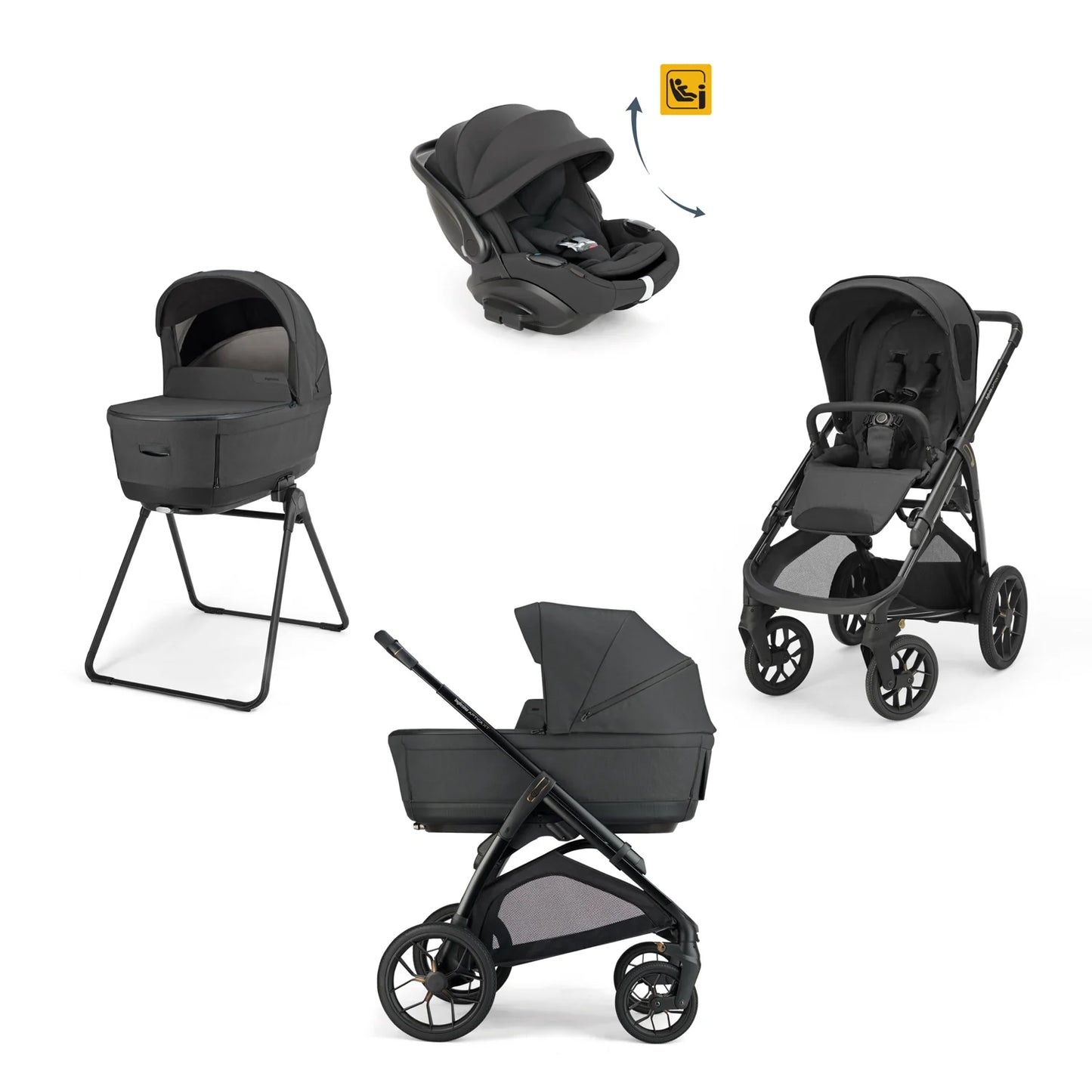 Inglesina Aptica XT 2026 con ovetto Evo Recline - con Base Darwin in Omaggio