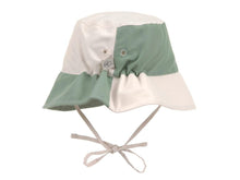 Cappellino estivo Reversibile con Laccetti (Protezione UV 80) - Checkboard Green