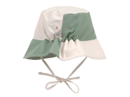Cappellino estivo Reversibile con Laccetti (Protezione UV 80) - Checkboard Green