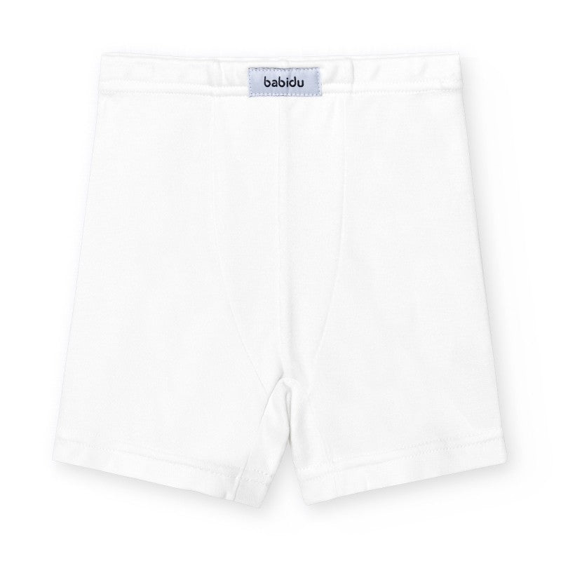 Boxer Intimi Bianchi per Bambino in 100% Bambù