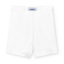 Boxer Intimi Bianchi per Bambino in 100% Bambù