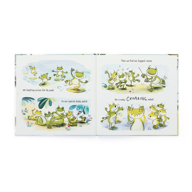 Libro in inglese - un giorno fantastico per finnegan la rana