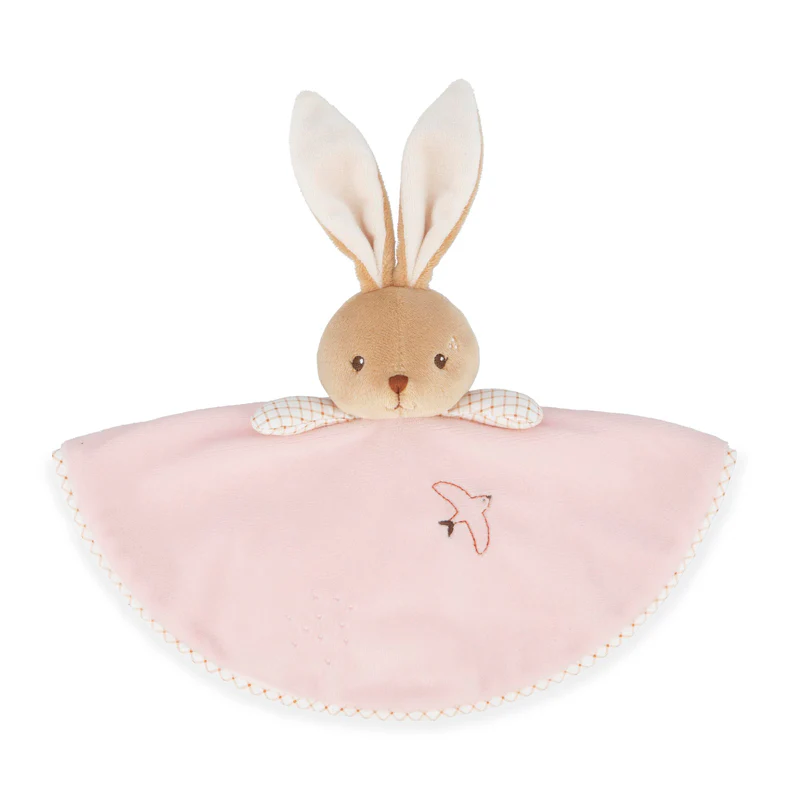 Peluche doudou rotondo Coniglio