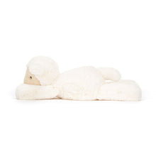 Peluche morbido agnello macchiato