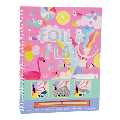Album Creativo con Fogli Magici Luccicanti - Quaderno di Disegno