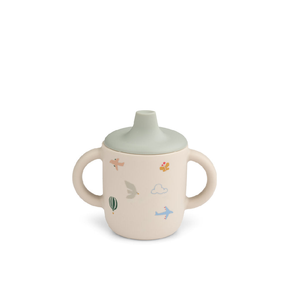 Tazza in Silicone Neil con Beccuccio e Manici -Ideale per Bambini