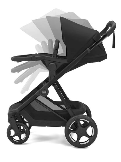 Passeggino Duo Premium Thule Charm (con Navicella e Copertura Antipioggia)