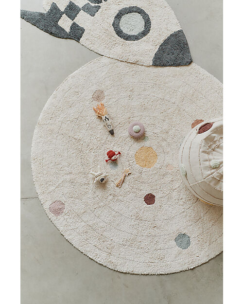Tappeto Gioco Lavabile - Solar System - Collezione Astronaut - Diametro 150 cm