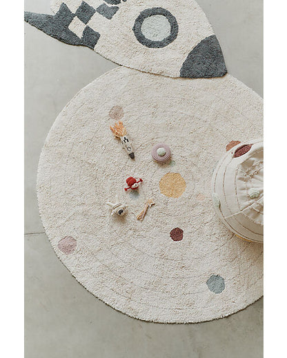 Tappeto Gioco Lavabile - Solar System - Collezione Astronaut - Diametro 150 cm