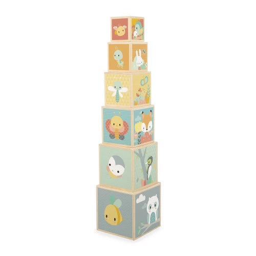 Piramide 6 cubi