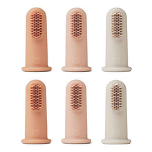 Spazzolino da denti per dito - confezione da 6 pezzi