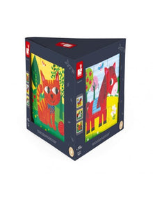 Set di 3 puzzle in legno