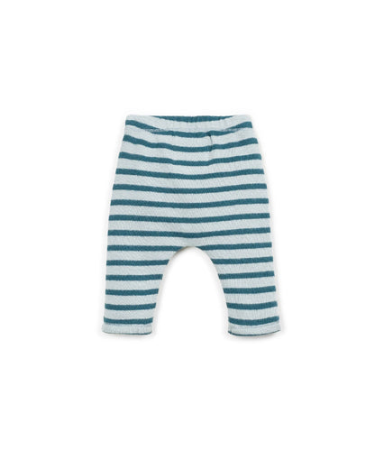 LEGGINGS IN MAGLIA A RIGHE