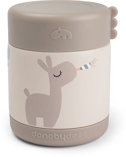 Thermos Porta Pranzo in Acciaio Inox 'Tiny Farm' Done by Deer (300ml)