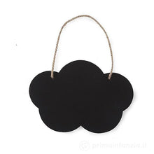 Set 2 lavagnette Nuvola nera e bianca