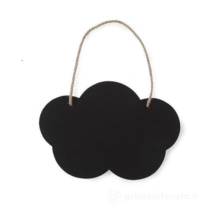 Set 2 lavagnette Nuvola nera e bianca