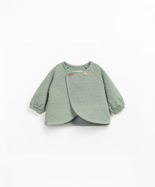CARDIGAN IN JERSEY DECORATO