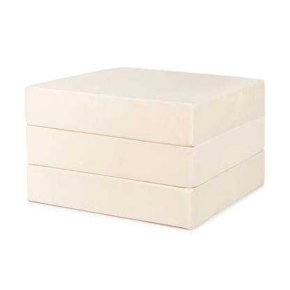 Pouf 3 in 1 Sleepover - 100% eco-velvet riciclato