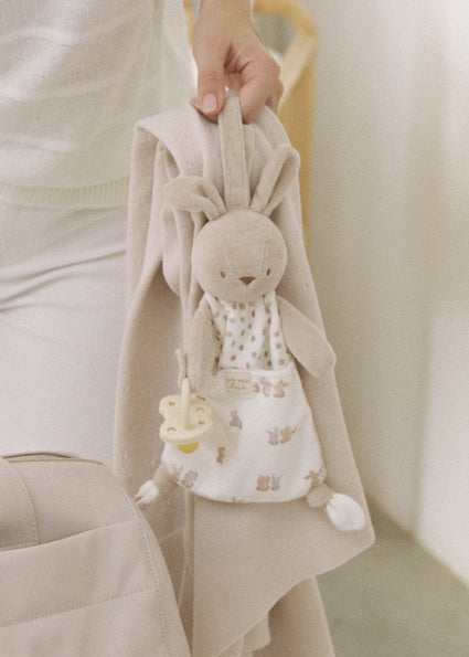 Doudou coniglietto ecrù