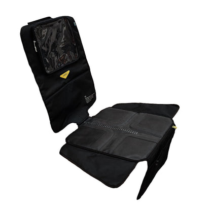 Proteggi Sedile Auto 3 in 1 -'Crash Tested' - Antiscivolo con tasca per tablet