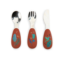 Set posate in silicone e acciaio - Lavabili in lavastoviglie