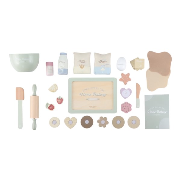 Set pasticceria in legno FSC