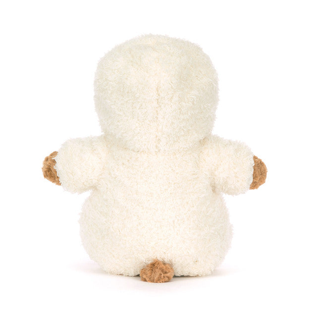 Peluche morbido Orso Bartolomeo con tuta All - In - One