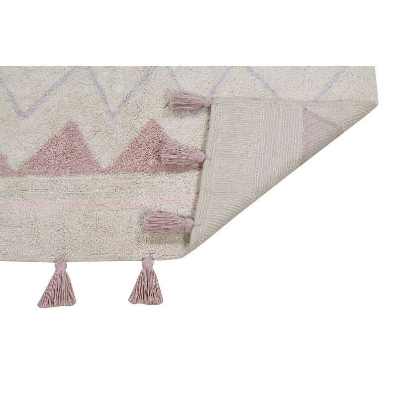 Tappeto lavabile azteca 120x160cm - 100% cotone - lavabile in lavatrice!