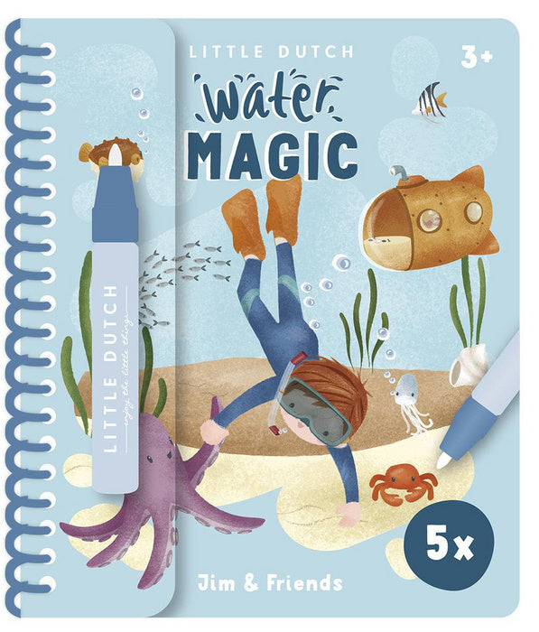 Libro magico da colorare con acqua