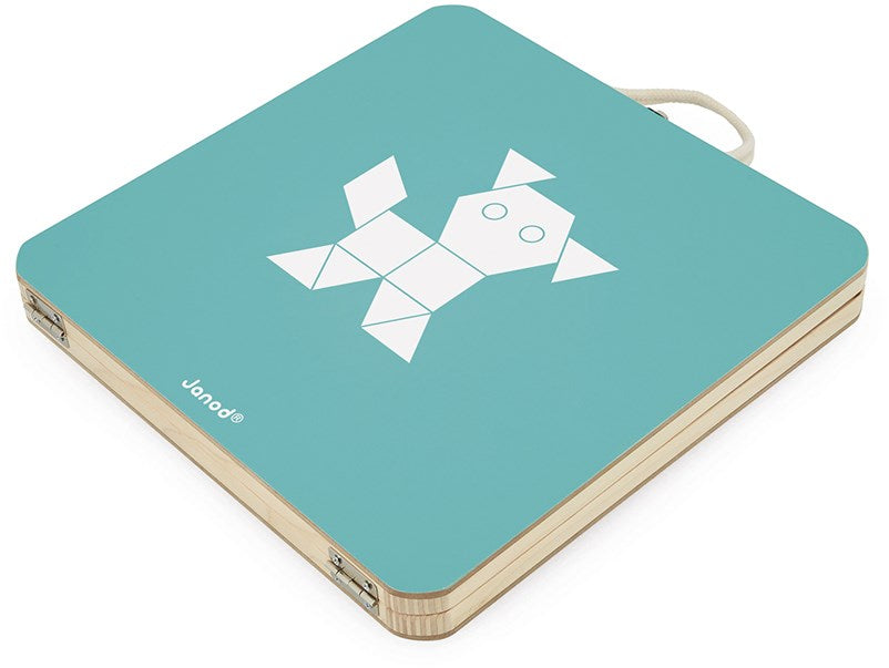 Puzzle magnetico geometrico