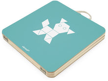 Puzzle magnetico geometrico