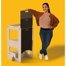 Torre montessoriana trasformabile - Diventa un tavolo con lavagna