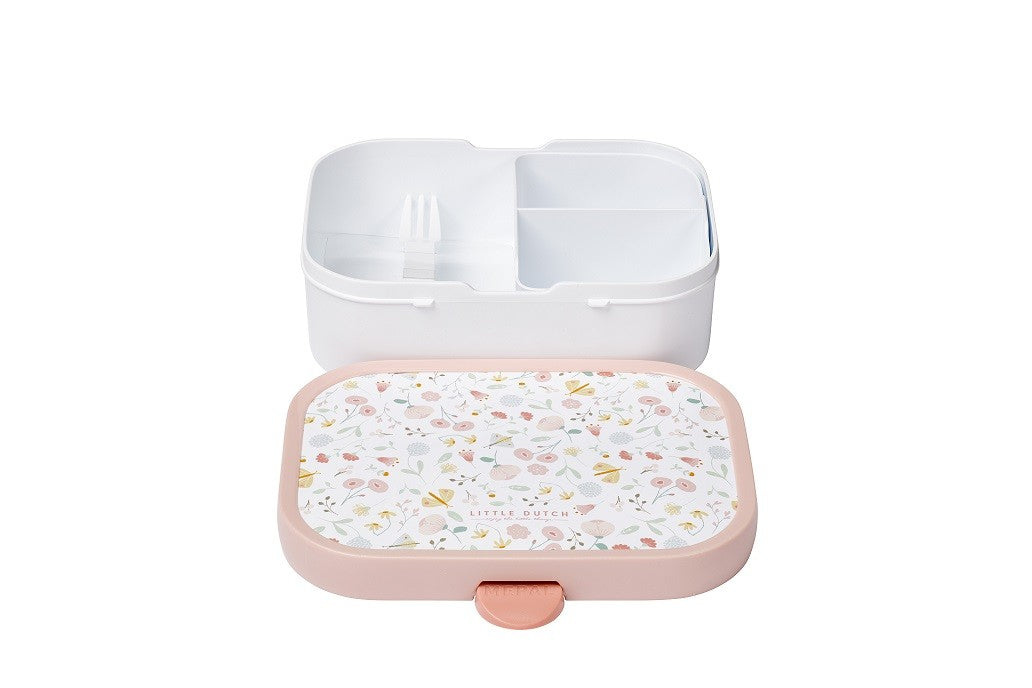 Lunch Box con divisori - Porta pranzo con forchetta