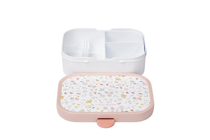 Lunch Box con divisori - Porta pranzo con forchetta