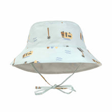 Cappello reversibile 50+uv sea foam