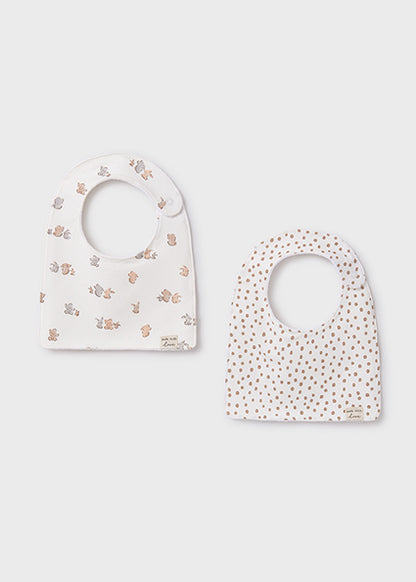 Set 2 bavaglini neonato