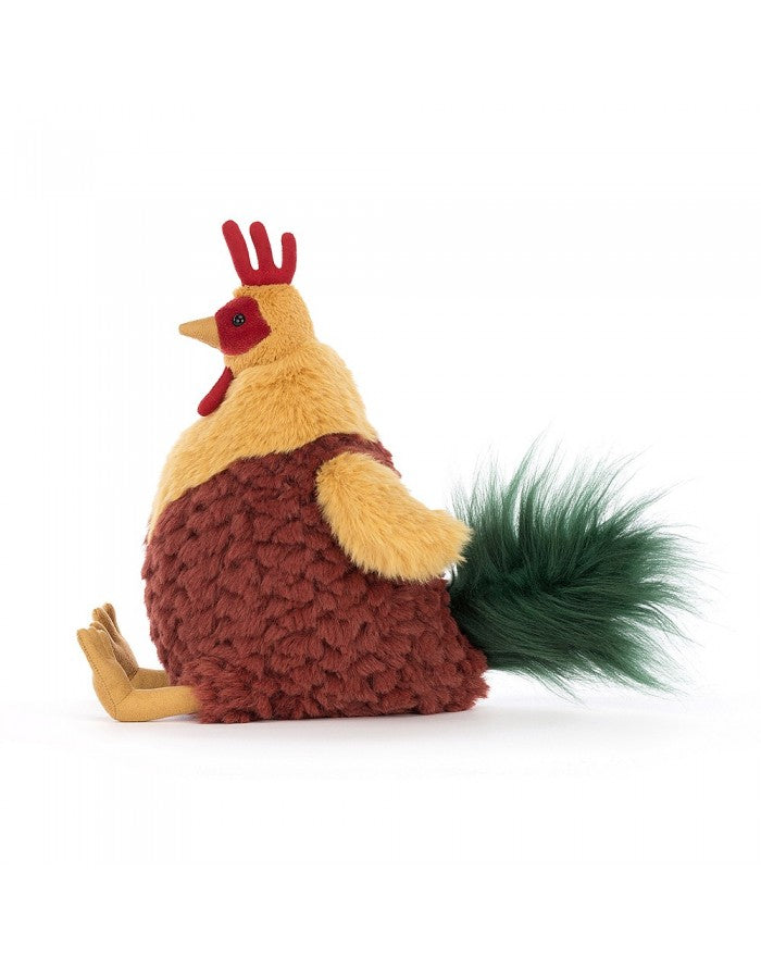 Peluche morbido gallo cluny