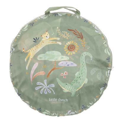 Tenda da Gioco con Tunnel 'Safari Friends' 2-in-1 Little Dutch (24+ Mesi)
