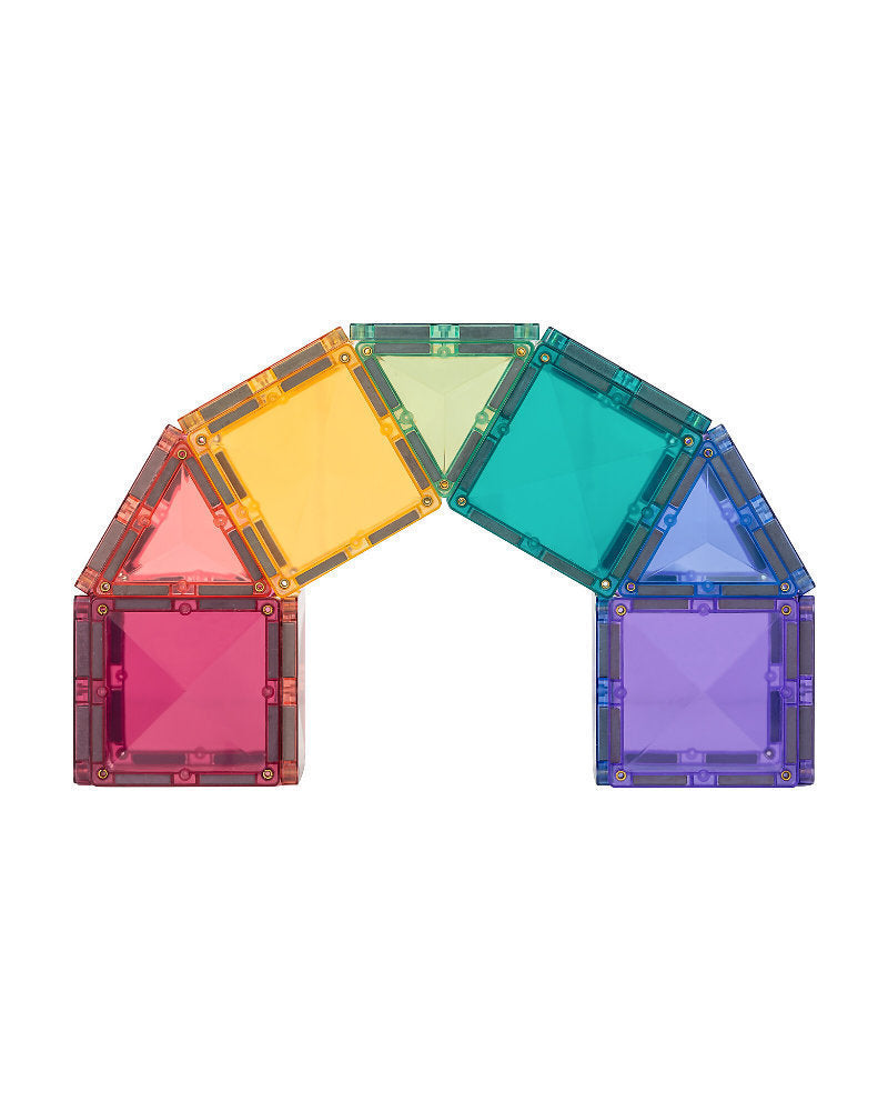 Set Costruzioni Magnetiche 'Starter Pack' 56 Pezzi Connetix Tiles (Linea Pastel)