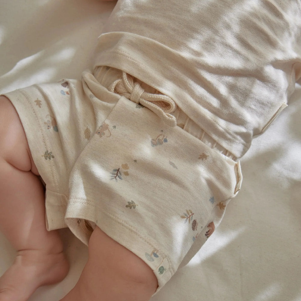 Pantaloncini Corti in Cotone Biologico - Forest Friends