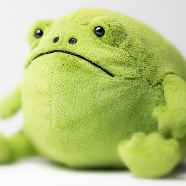 Peluche morbido Rana triste Ricky